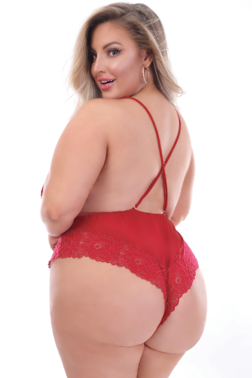 Plus Size Delicate Play Romper