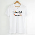 EXPEDITE to Receive in Time - Thankful For Her/Him Valentines Couple V-Neck