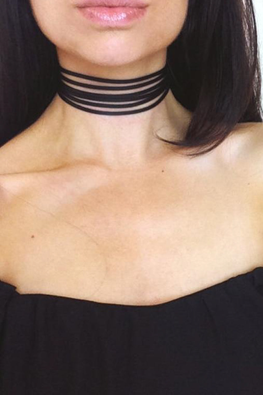 Wrap Around Lace Choker