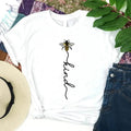 Inspirational Shirt – Bee Kind Script Tee