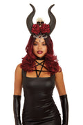 Horn and Skull Headpiece