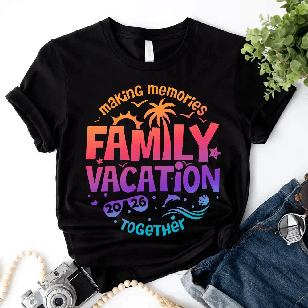 Family Vacation 2026 Shirts – Matching Outfits for Making Memories Together