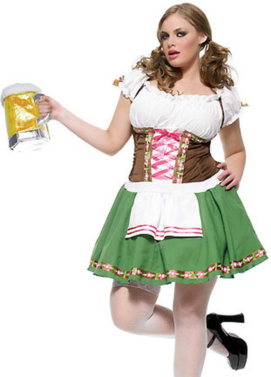 Plus Size Beer Girl Gretchen Costume