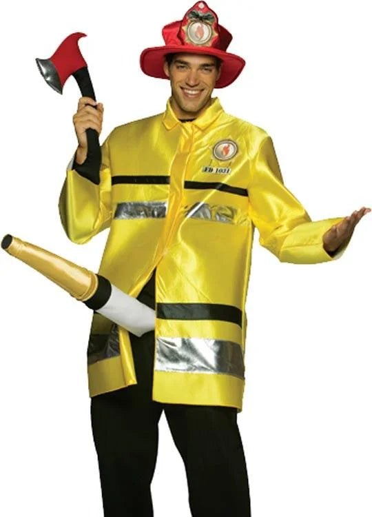 FIRE EXTINGUISHER SAUCY FIREMAN COSTUME