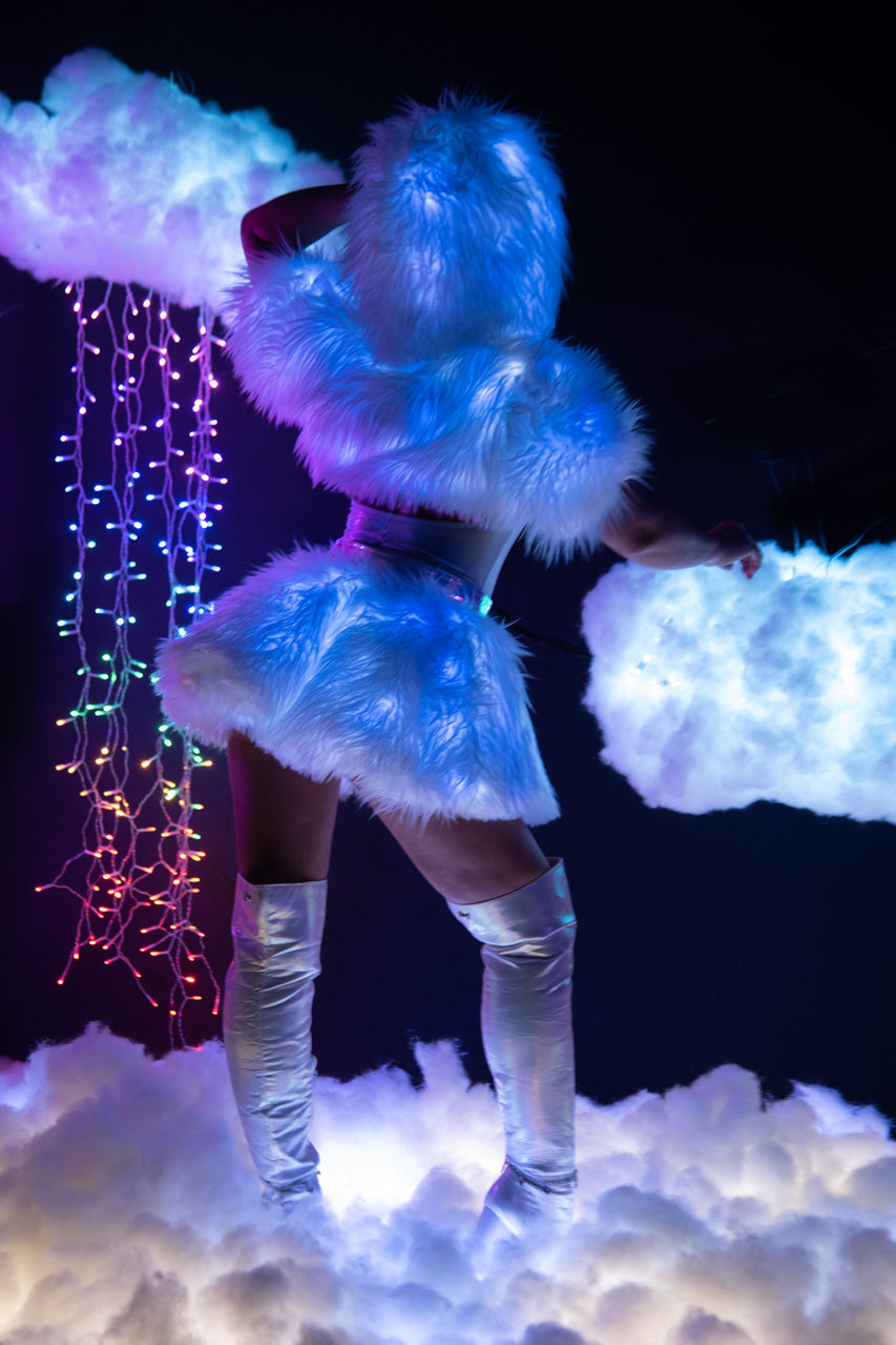 Light Up Hooded Shrug