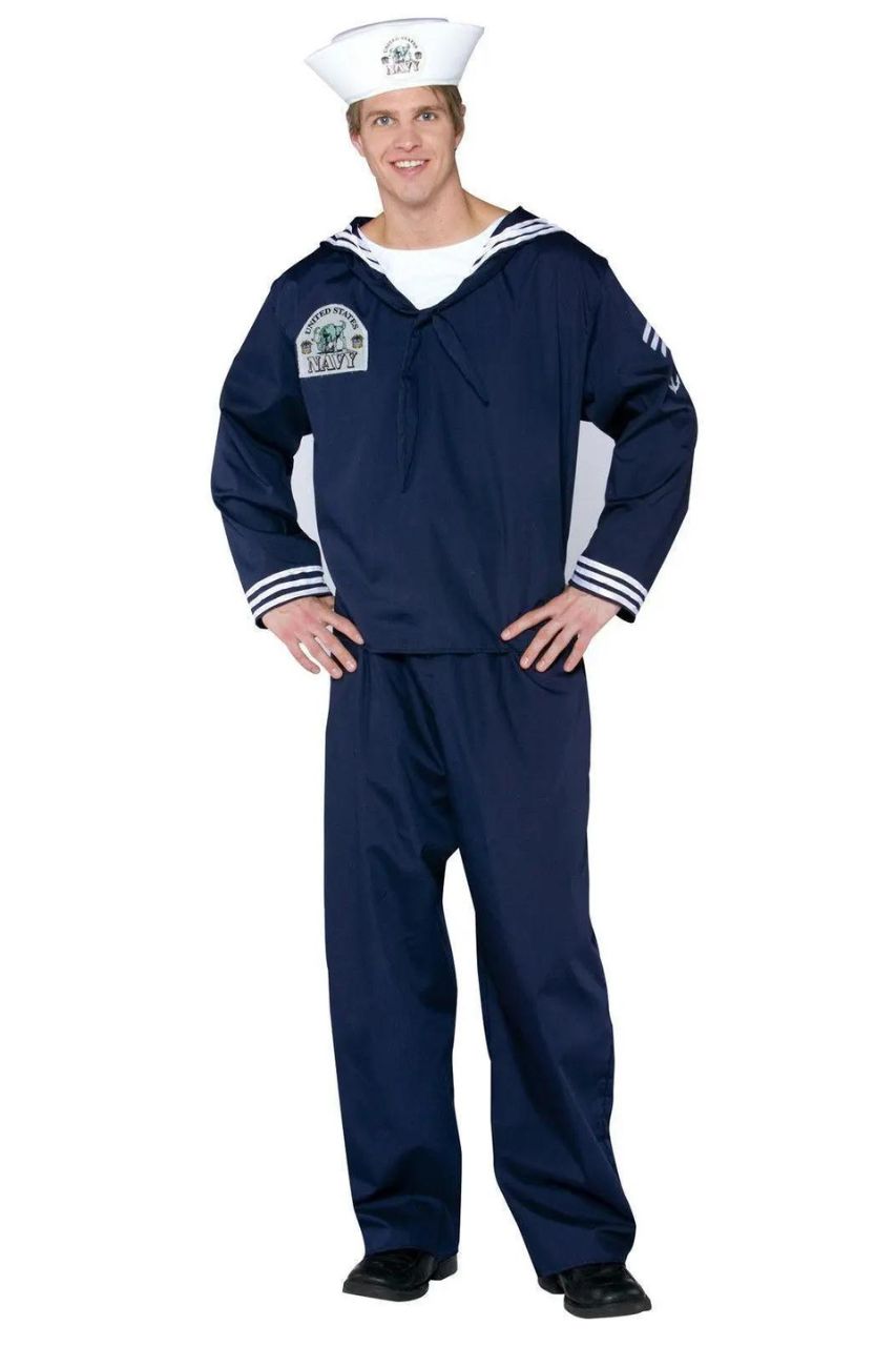 Men's Navy Uniform Costume