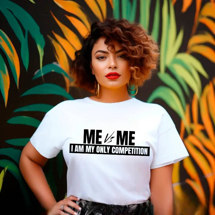 Me vs Me Unisex T-Shirt – Motivational Self-Discipline Tee